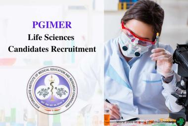Recruitment for Life Sciences candidates at PGIMER