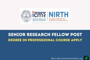 Vacancy for Senior Research Fellow at NIRTH