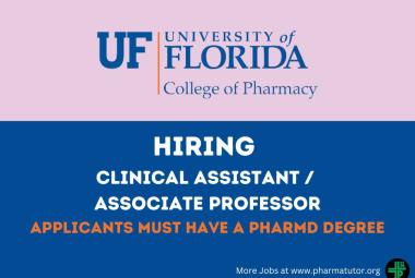 Associate Professor at University of Florida College of Pharmacy