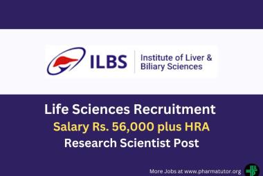 Life Sciences Recruitment at Institute of Liver and Biliary Sciences