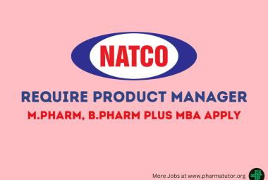 Require Product Manager at Natco Pharma