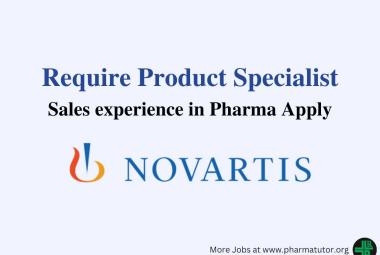 Require Product Specialist at Novartis