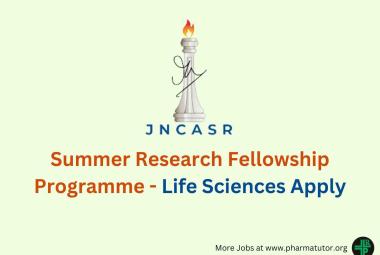 Summer Research Fellowship Programme at JNCASR