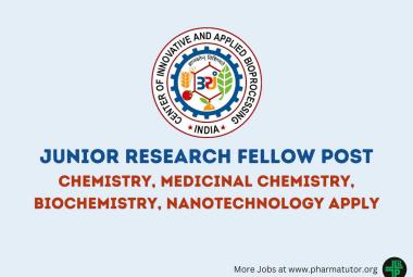 Applications are invited for the post of Junior Research Fellow at CIAB