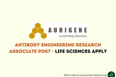 Aurigene require Antibody Engineering Research Associate
