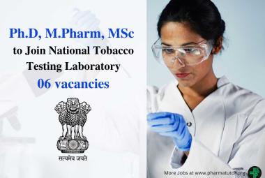 Career for Ph.D, M.Pharm, MSc as Project Human Resource Post at NTTL