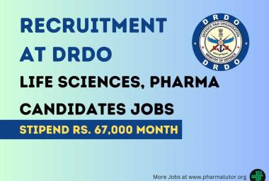 DRDO invites applications from Life Sciences, Pharma candidates