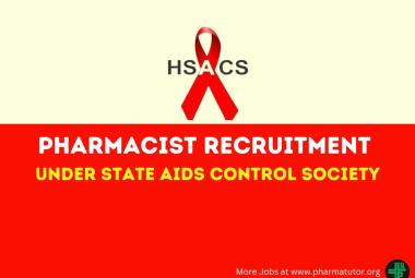 Job for Pharmacist at Haryana State AIDS Control Society