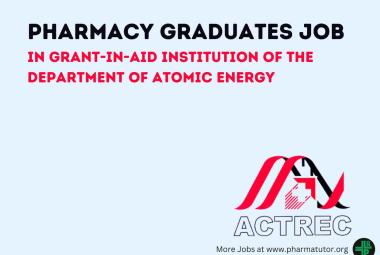 Job for Pharmacy Graduates at Advanced Centre for Treatment, Research and  Education in Cancer