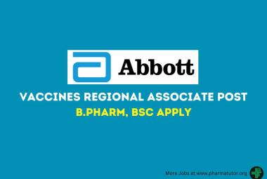 Abbott looking for Vaccines Regional Associate