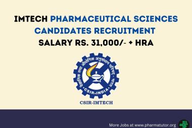 Apply Online for Project Associate at IMTECH