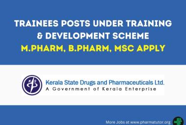 Job for Trainees under Training & Development Scheme of KSDPL