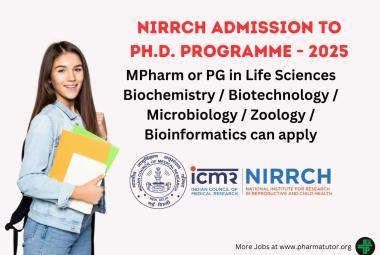 NIRRCH Admission to Ph.D. Programme - 2025