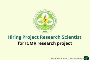 PGIMER looking for Project Research Scientist