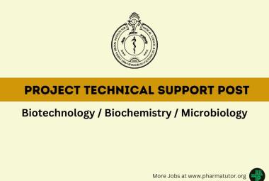 Vacancy for Project Technical Support at SCTIMST