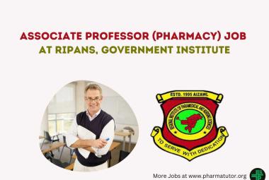 Career for Associate Professor (Pharmacy) at RIPANS