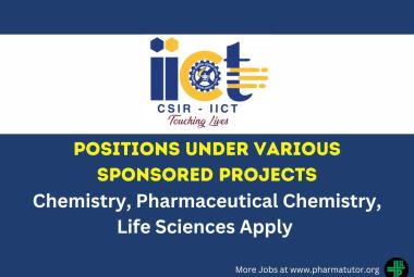 IICT Interview for positions under various sponsored projects