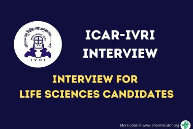 Interview for Life Sciences candidates at IVRI