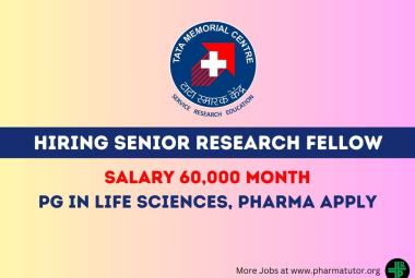 TMC Hiring Senior Research Fellow