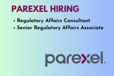 Openings in Regulatory Affairs at PAREXEL