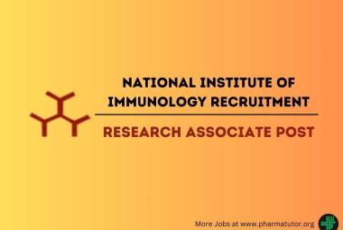 Applications are invited for Research Associate at National Institute of Immunology
