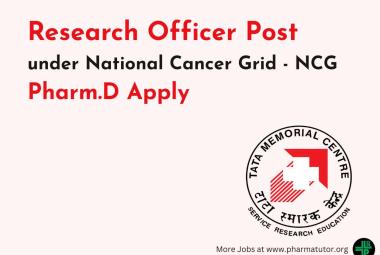 Apply Online for Research Officer at Tata Memorial Centre