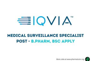 IQVIA looking for Medical Surveillance Specialist