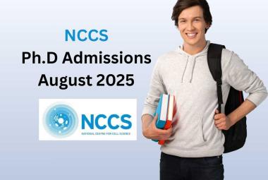 NCCS invites applications for Ph.D Admissions August 2025