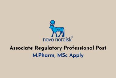 Novo Nordisk looking for Associate Regulatory Professional