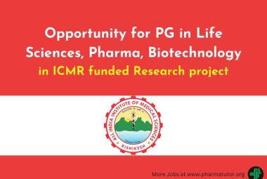Opportunity for PG in Life Sciences, Pharma, Biotechnology at AIIMS