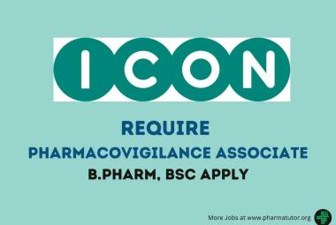 Require Pharmacovigilance Associate at ICON plc