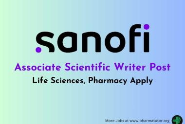 Sanofi require Associate Scientific Writer