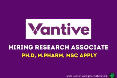 Vantive Hiring Research Associate
