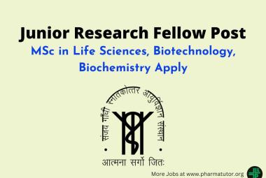 Applications are invited for post of Junior Research Fellow at SGPGIMS