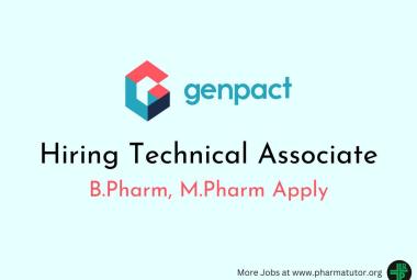 Genpact Hiring Technical Associate