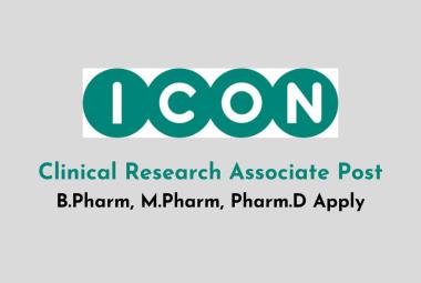 Work as Clinical Research Associate at ICON plc