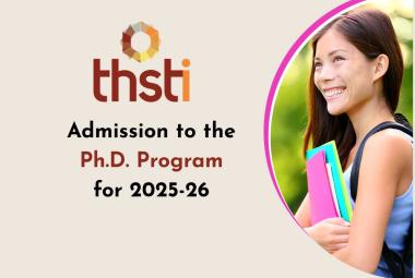 Admission to the Ph.D. Program for the 2025-26 at THSTI