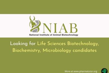 NIAB looking for Life Sciences Biotechnology, Biochemistry, Microbiology candidates