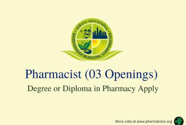 Openings for Pharmacists in Gandhinagar Municipal Corporation