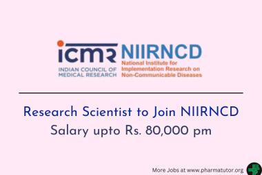 Opportunity for Research Scientist to Join NIIRNCD