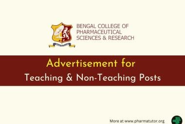 Advertisement for Teaching & Non-Teaching Posts in BCPSR