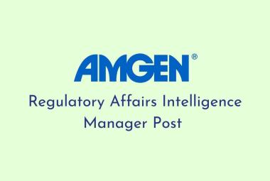 Amgen Require Regulatory Affairs Intelligence Manager