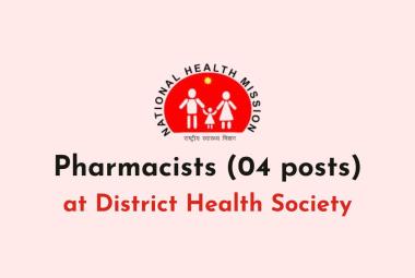 District Health Society looking for Pharmacists