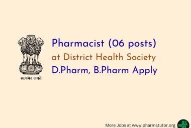 Hiring Pharmacists at District Health Society