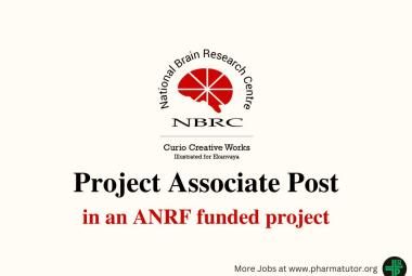 NBRC invites application to the post of Project Associate