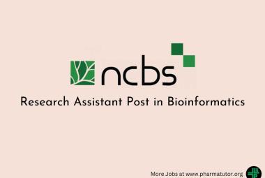 Applications are invited for Research Assistant in Bioinformatics at NCBS