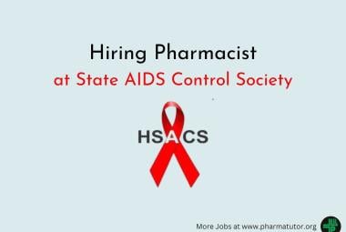 State AIDS Control Society Hiring Pharmacist
