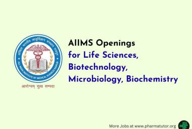 Advertisement for Scientist at AIIMS
