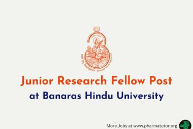 Applications are invited for Junior Research Fellow at Banaras Hindu University
