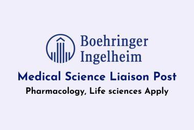 Boehringer Ingelheim looking for Medical Science Liaison